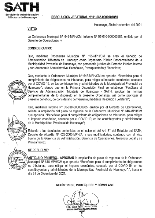 Ordenanza Municipal Ordenanza Municipal