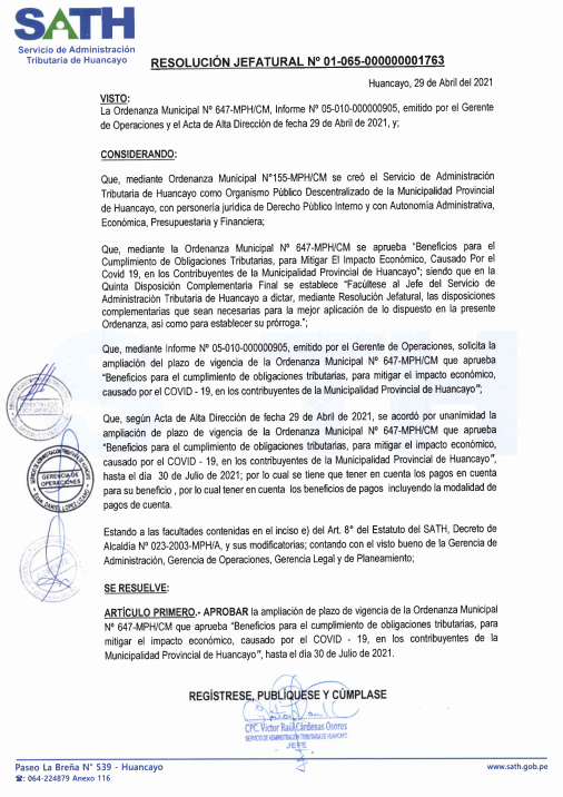 Ordenanza Municipal Ordenanza Municipal